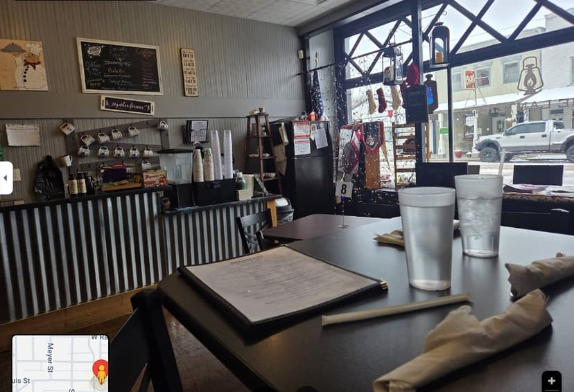 Dining Area - Winter View